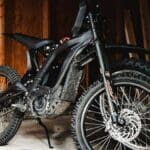 Surron electric dirt bike.