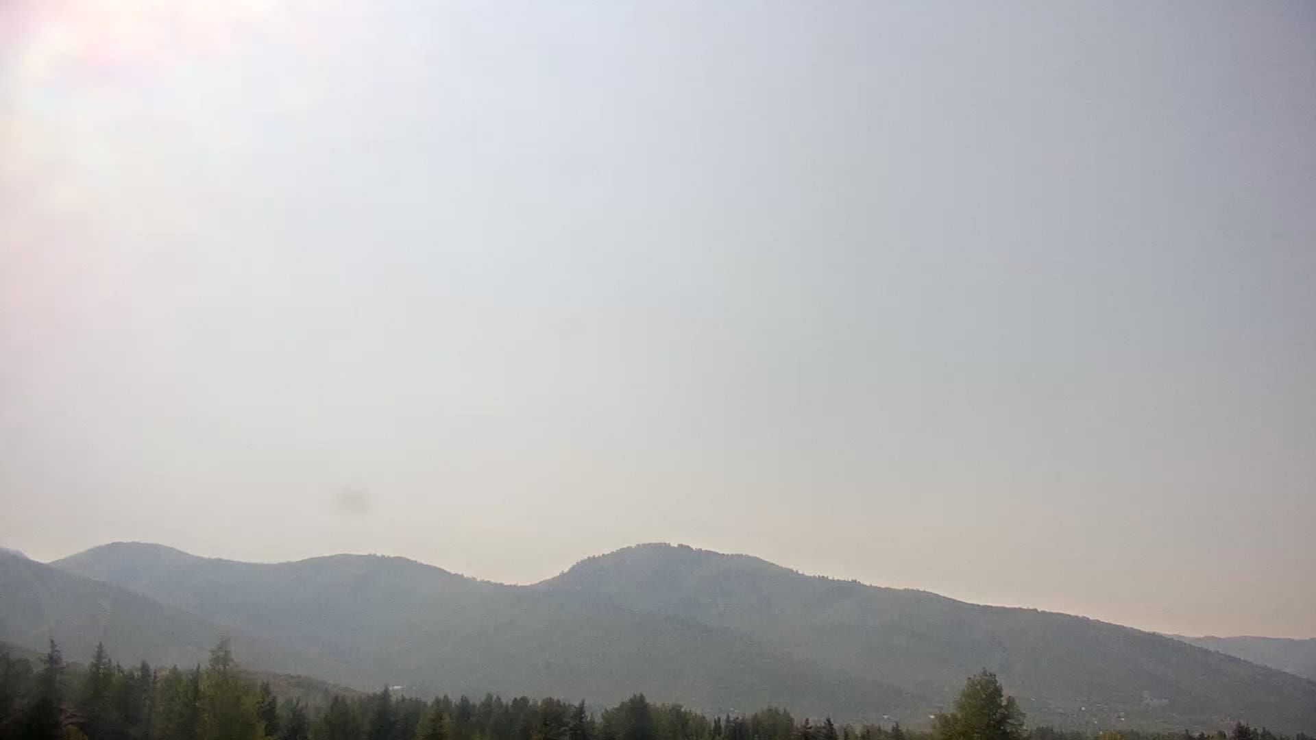 Smoky skies over Park City on Sept. 4, 2024.