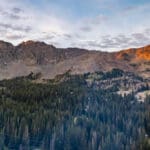 Alta's Albion Basin at sunrise on Tuesday, September 10, 2024.