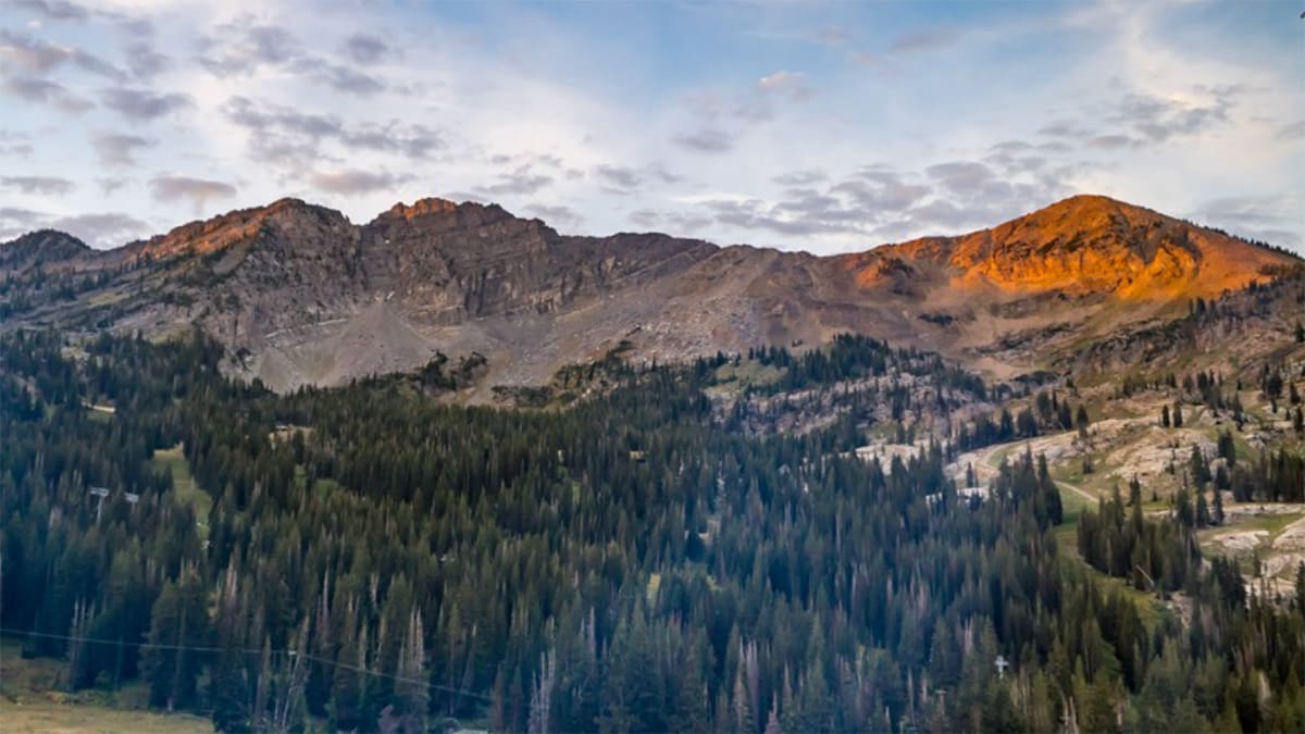 Alta's Albion Basin at sunrise on Tuesday, September 10, 2024. Forecasters are predicting snow in the High Wasatch peaks and Uintas later this week.