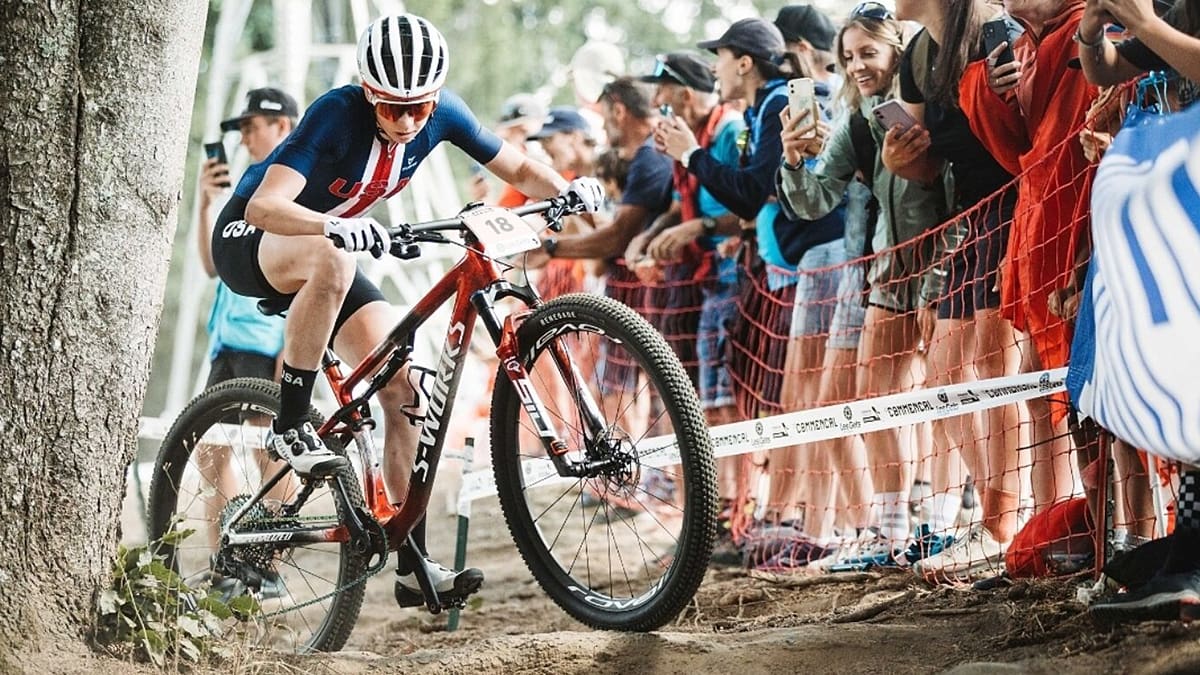 Park City's Haley Batten helped bring home Team USA'a first gold medal in the team relay at UCI World Championships in Andorra.