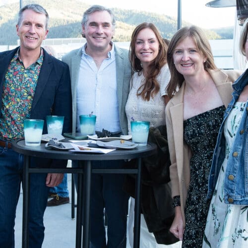 EATS and Summit Gardens fundraiser at the Rooftop Pendry Hotel.