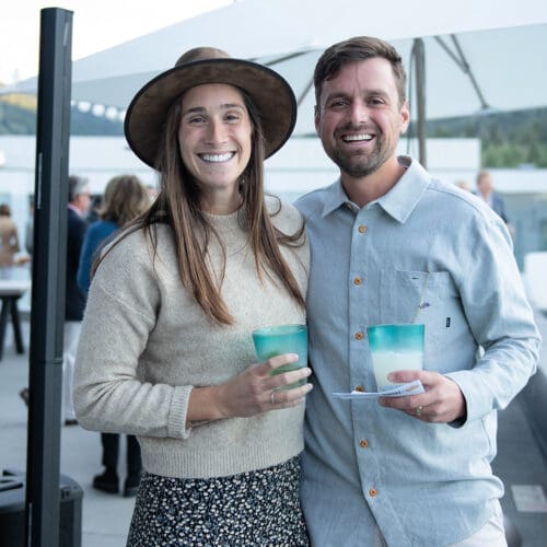 EATS and Summit Gardens fundraiser at the Rooftop Pendry Hotel.