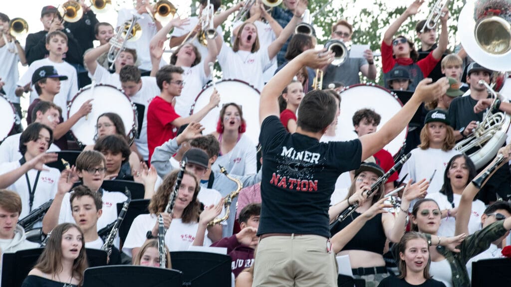 PC Homecoming football game.