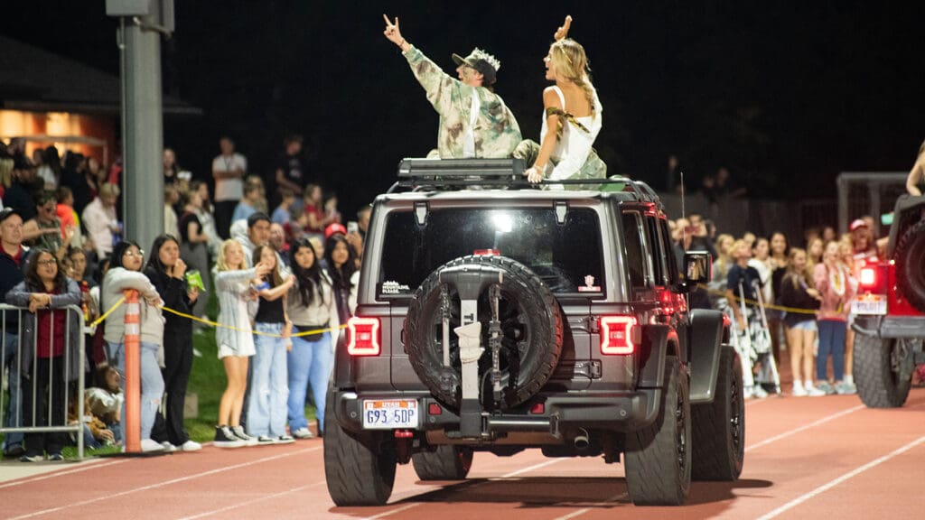 PC Homecoming football game.