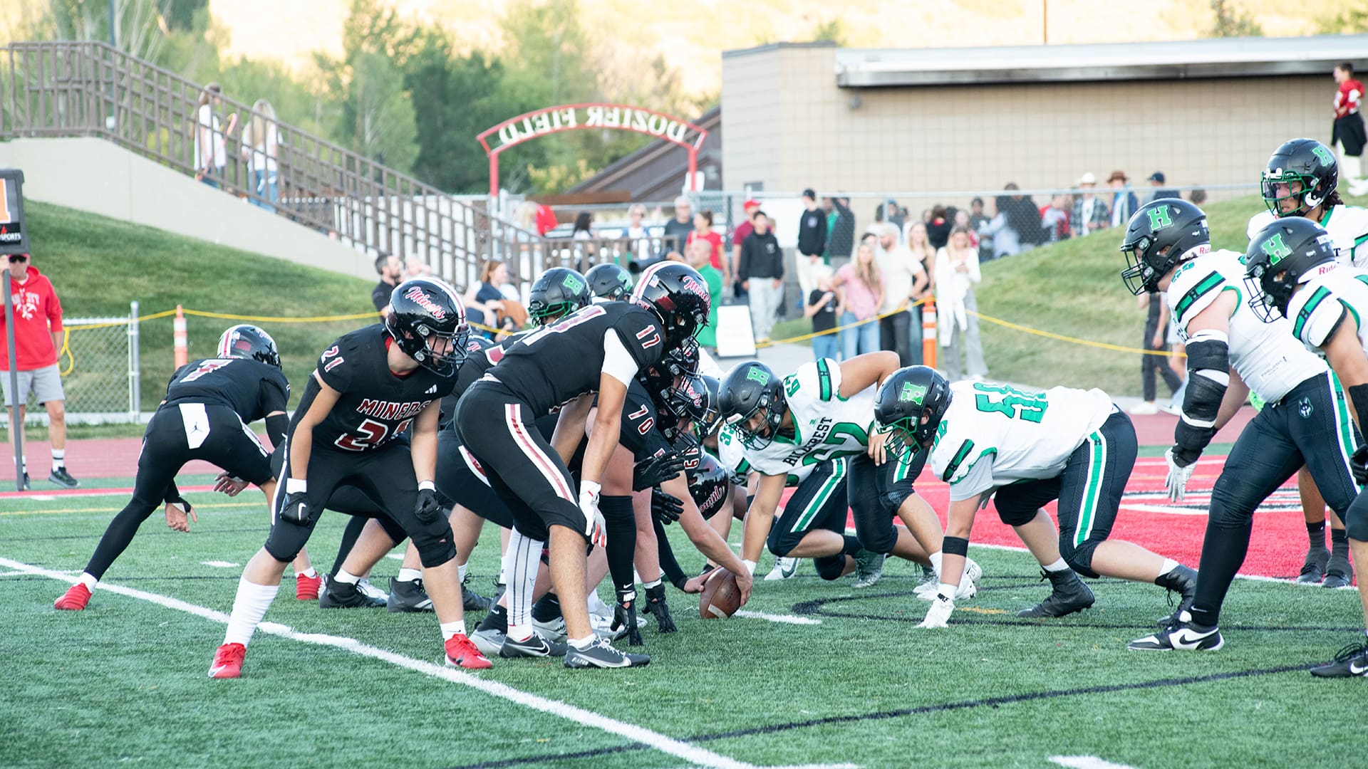 PC Homecoming football game.