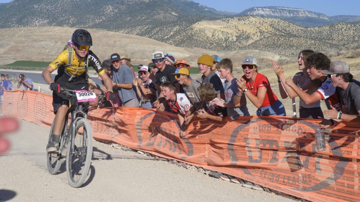 Park City High Schools Mountain Bike Team competing in central Utah.