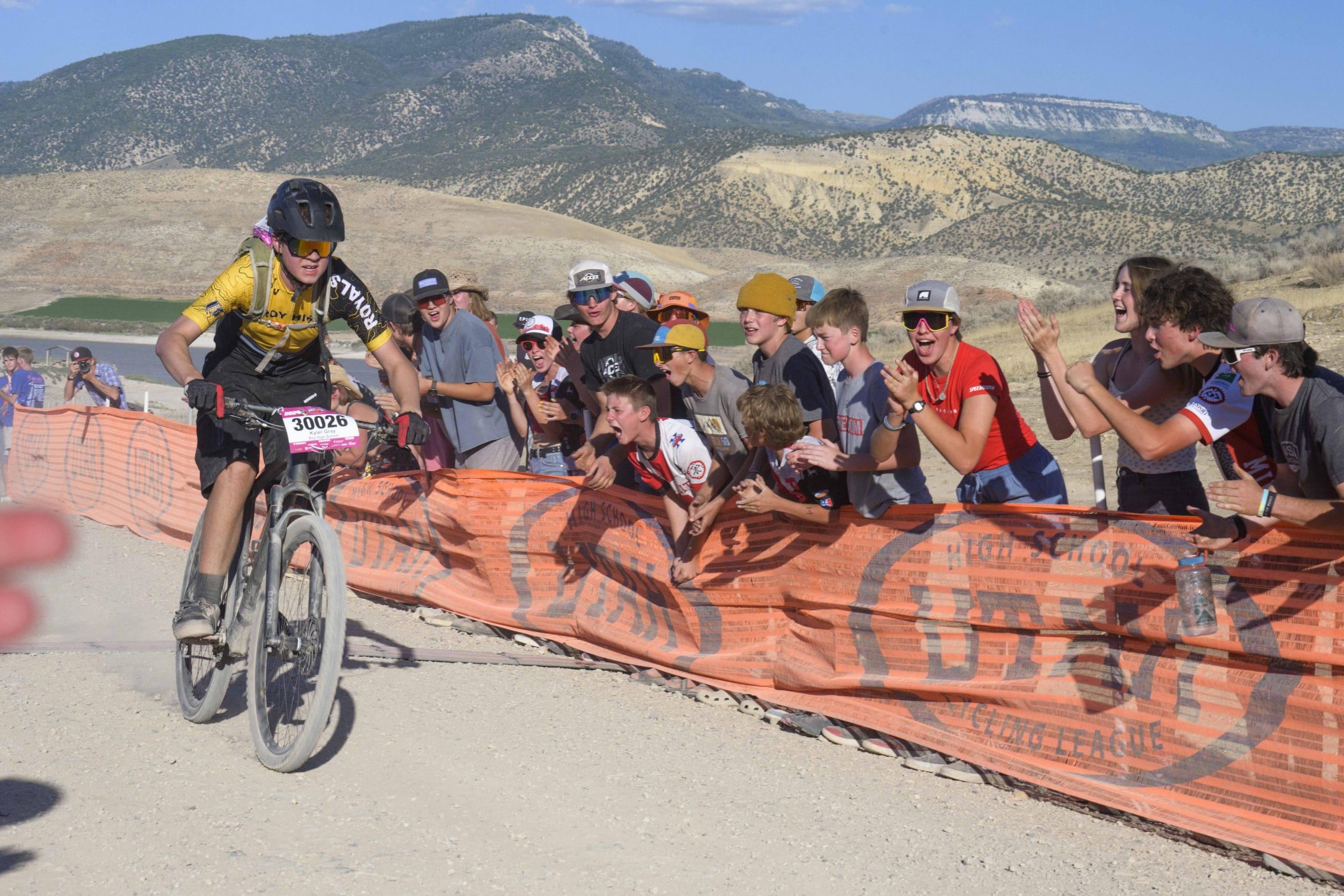 Park City High Schools Mountain Bike Team competing in central Utah.