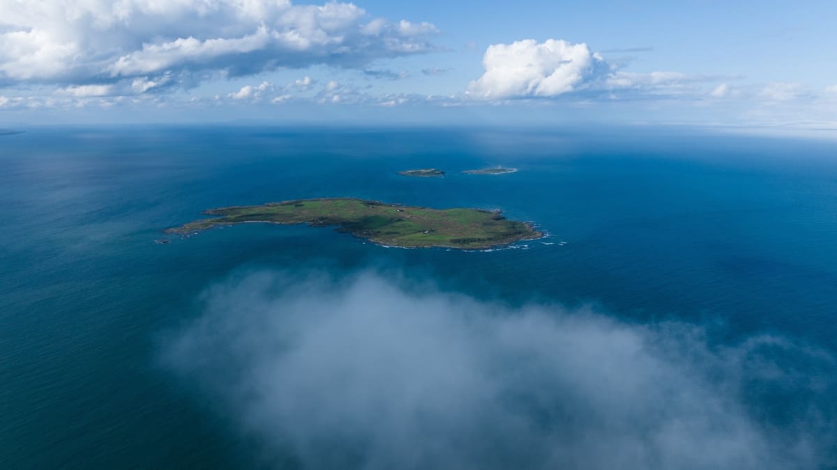 The North Channel between Northern Ireland and Scotland.