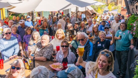 No Name Saloon hosted hundres for the Park City’s 1970s Reunion.