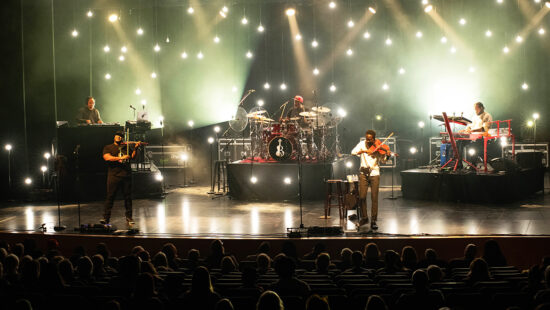 Black Violin on the stage at the Eccles Center in Park City on October 2, 2024.