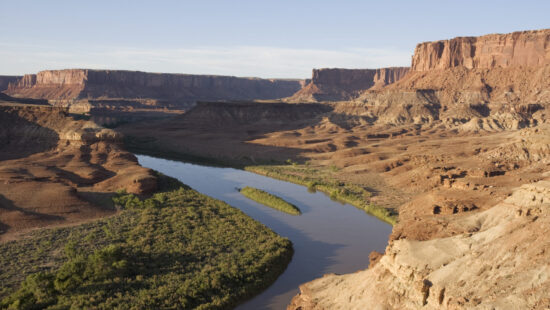 The Green River is pictured in Canyonlands National Park in Utah.