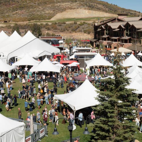 Park City Wine Festival at the Canyons.