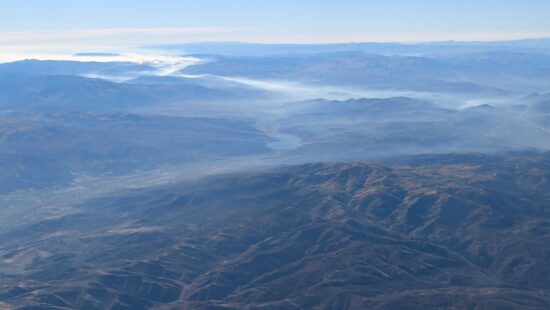 Yellow Lake Fire smoke.