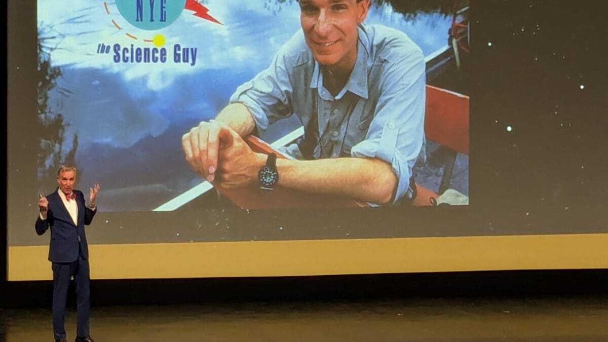 Special Bill Nye event at the Eccles Center in Park City.