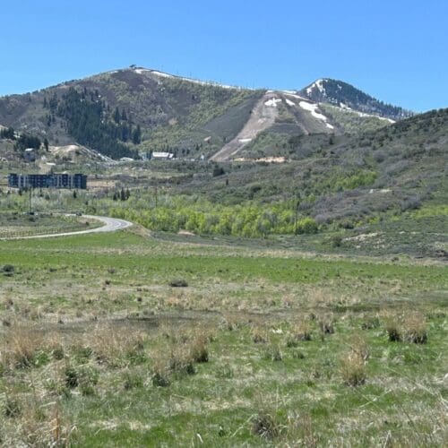 Proposed cemetery site location near Utah Olympic Park.
