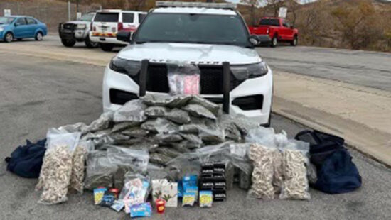 Utah Highway patrol seized 80 pounds of marijuana and thousands of MDMA pills and other drugs after a routine traffic stop in Summit County.