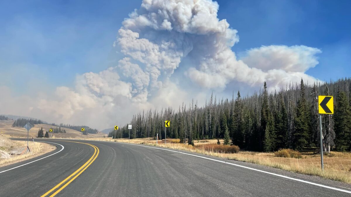 The Yellow Lake Fire has more than tripled in size and now covers 15,106 acres, with only 7% of the area contained.