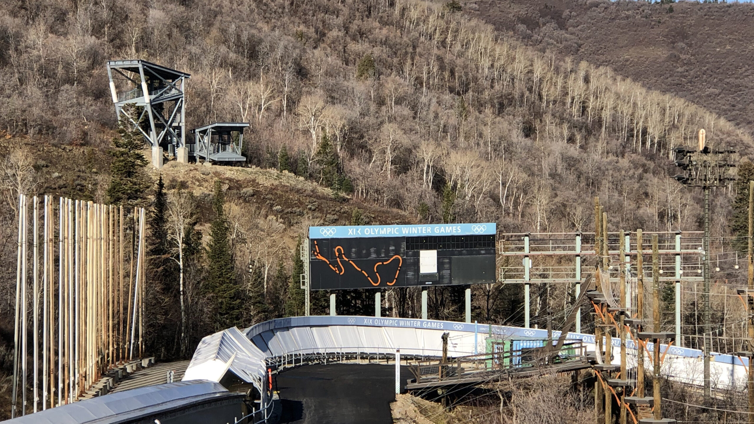 Utah Olympic Park's Bobsled Track starts ice making TownLift, Park