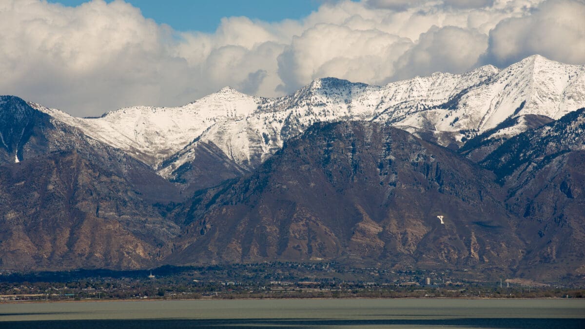 The "Y" Mountain of BYU.