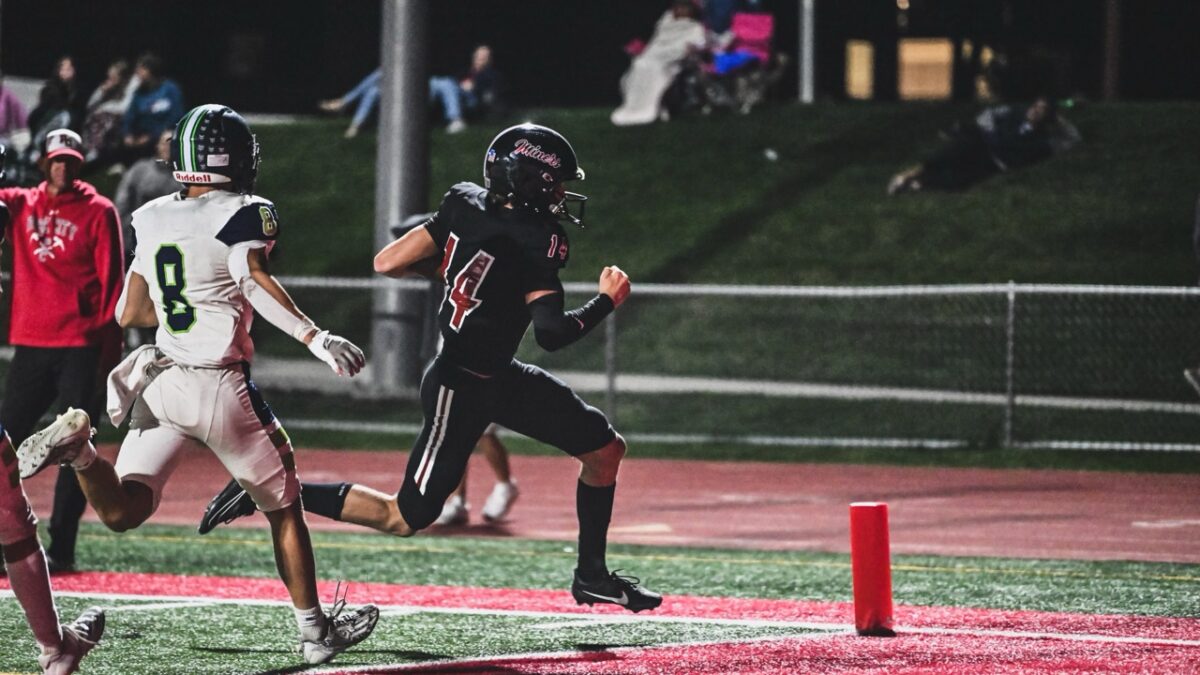 Bash Bodily, Sr., QB, pictured from an earlier-season game.