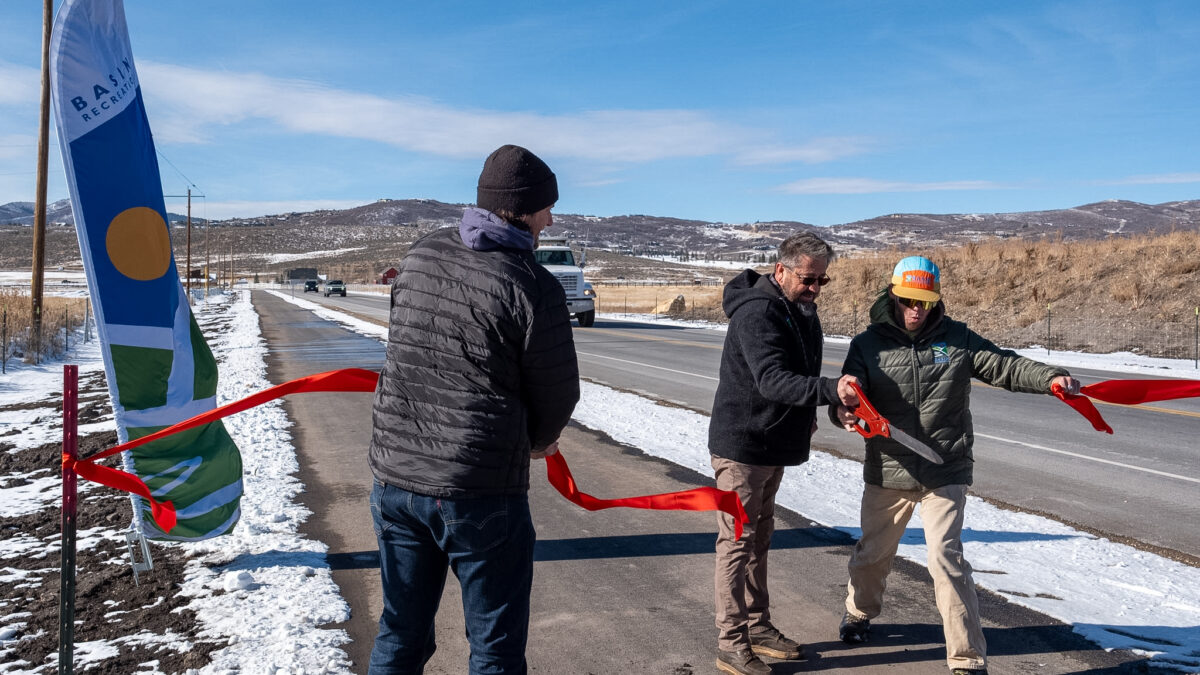 The Bitner Ranch Trail is officially open.