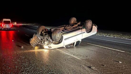 Rollover on I-80 Parleys Canyon.