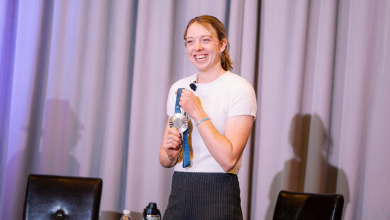 Haley Batten at the Winter Forum held at Stein Erickson Lodge on Nov. 1, 2024.