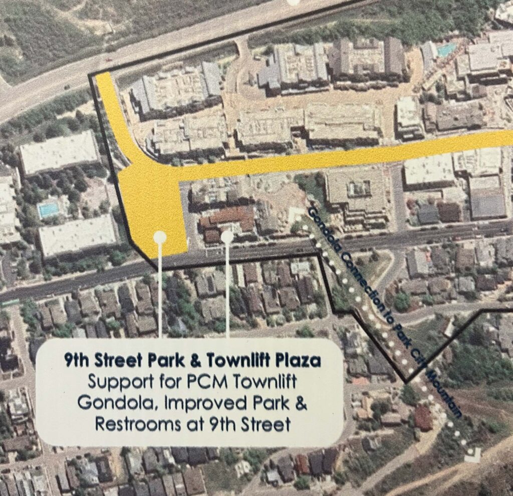 Support for PCM gondola site at Townlift Plaza in Main Street Upgrade Vision Project.