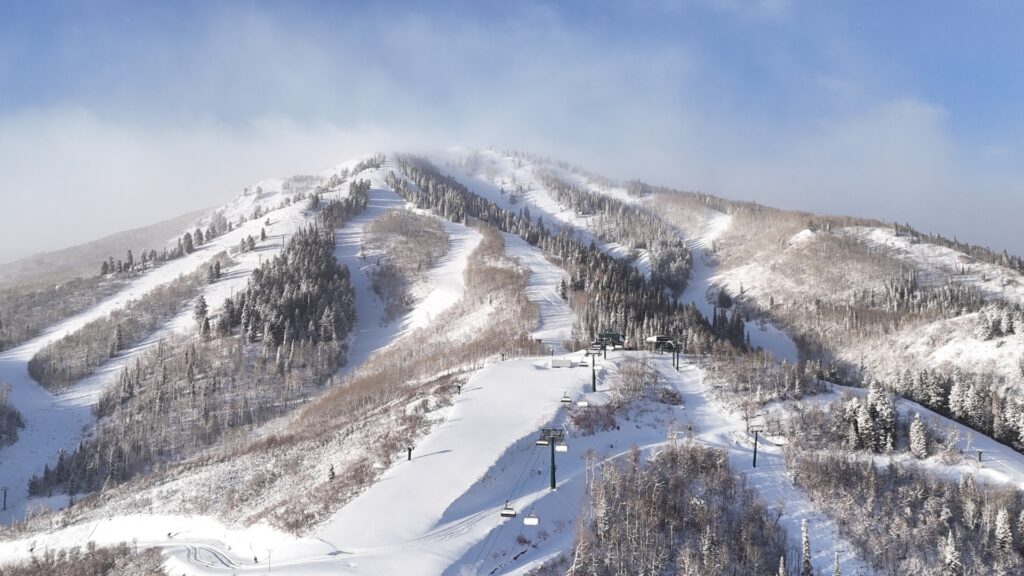 Keetley Express Chairlift at Deer Valley East Village