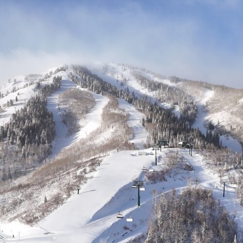 Keetley Express Chairlift at Deer Valley East Village