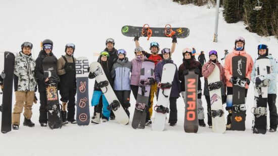 Team Utah Snowboarding.