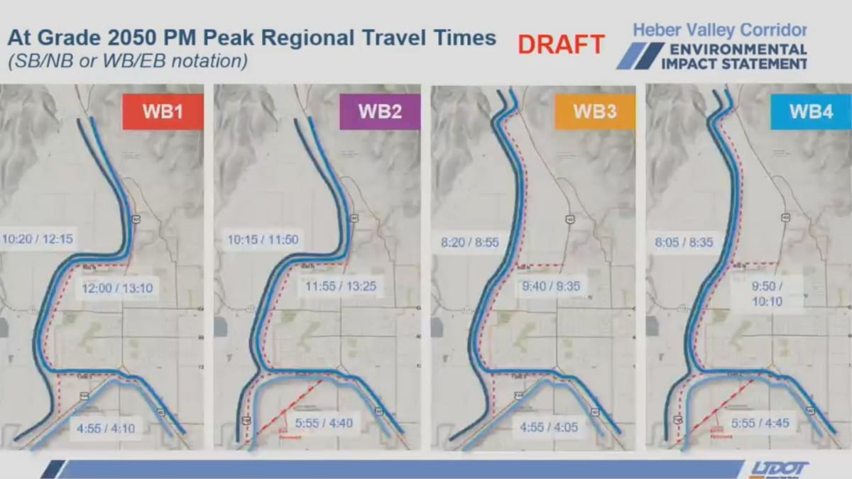 Heber Bypass: UDOT presents end-to-end route plan