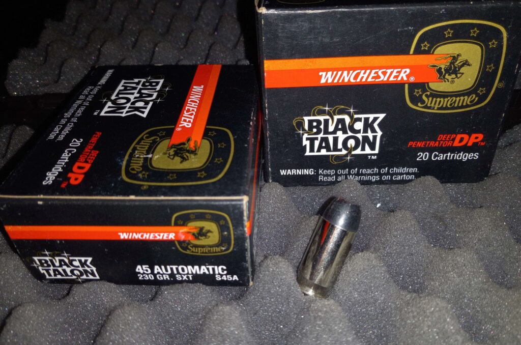 Winchester Black Talon ammunition