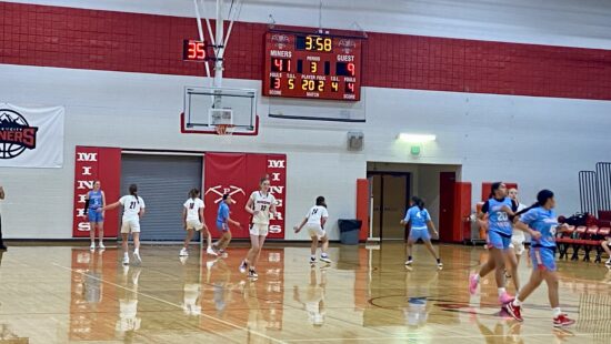 Basketball, JV girls PCHS Miners.