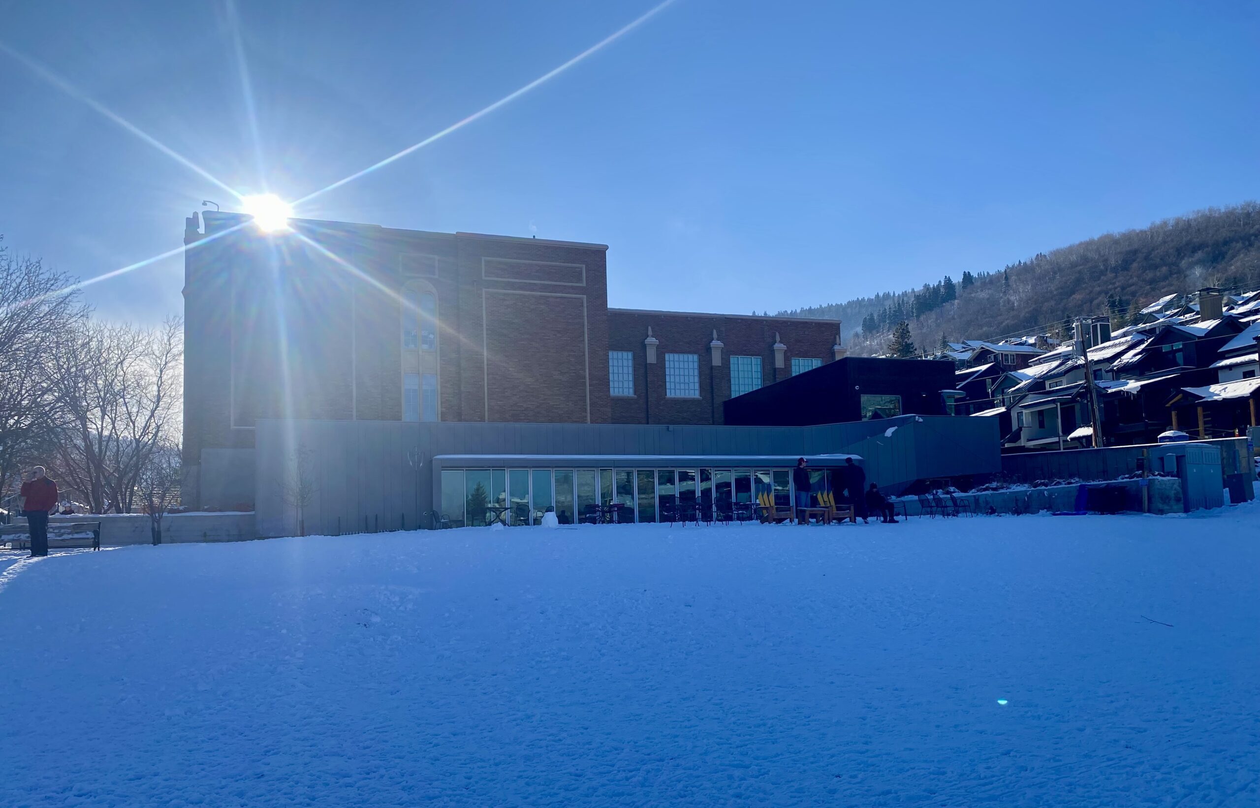 The Park City Library, home of Lucky One's Coffee Shop.