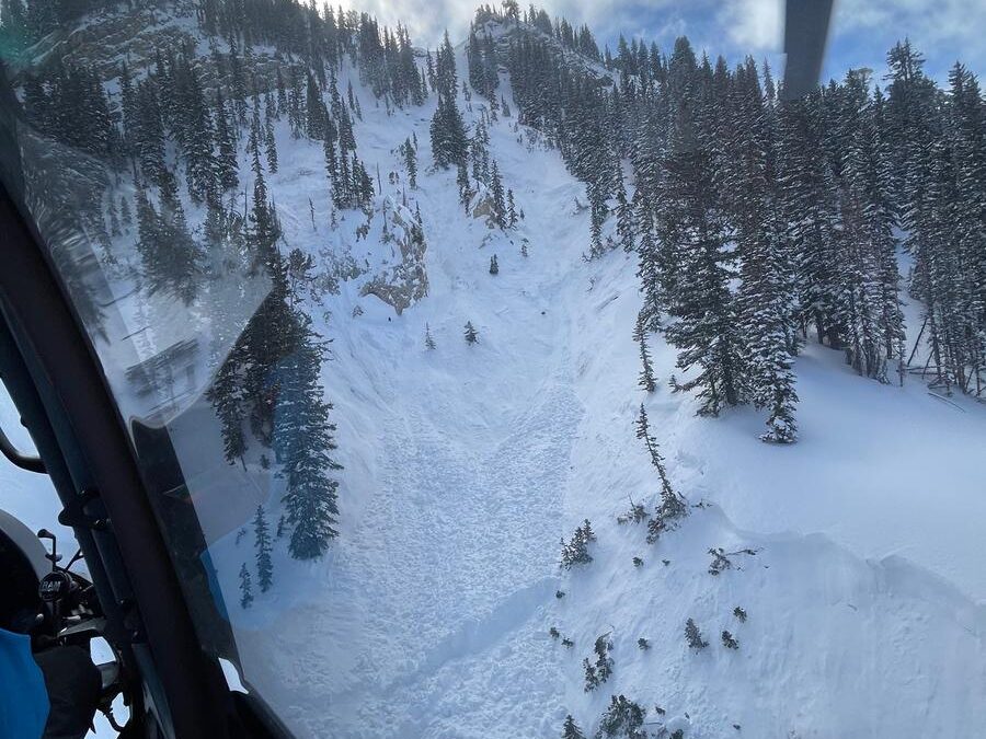 A solo splitboarder was killed in an avalanche on north-facing Davenport Hill in the Silver Fork drainage of Big Cottonwood Canyon.