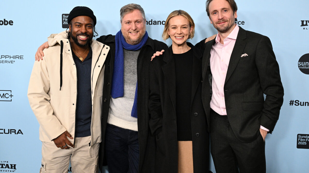 Akemnji Ndifornyen, Tim Key, Carey Mulligan and Tom Basden.