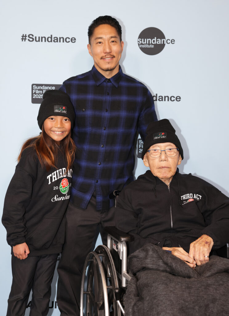 Three generations of the Nakamura family: Paulo (Prince), Tad and Robert.