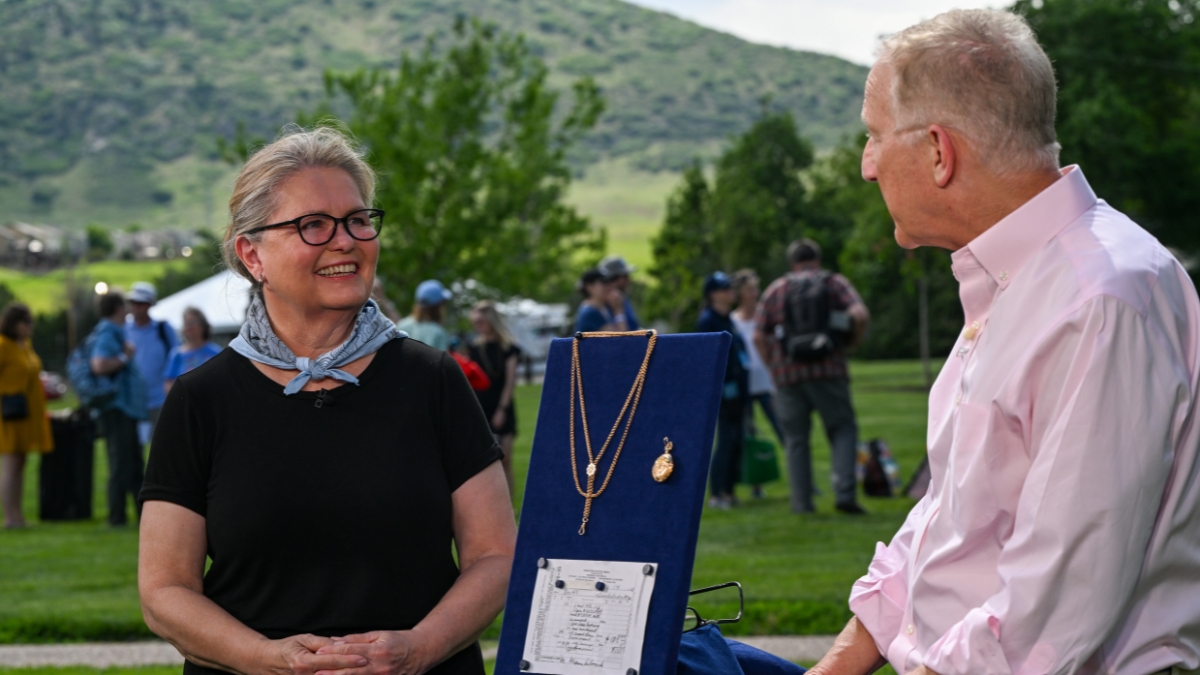 Antiques Roadshow at Denver Botanic Gardens, Chatfield Farms.