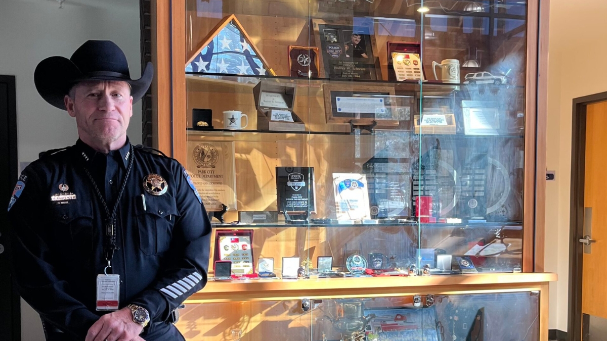 Chief Wade Carpenter of the Park City Police Department.