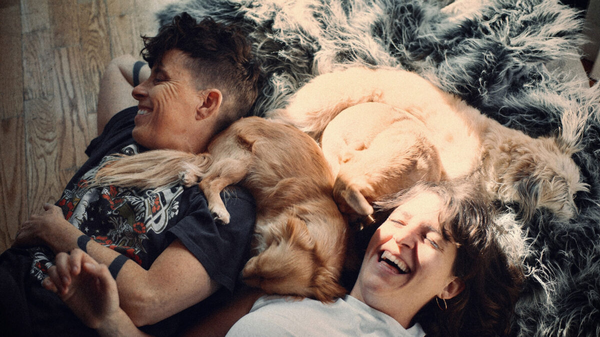 Andrea Gibson and their wife Megan Falley appear in Come See Me in the Good Light by Ryan White, an official selection of the 2025 Sundance Film Festival.