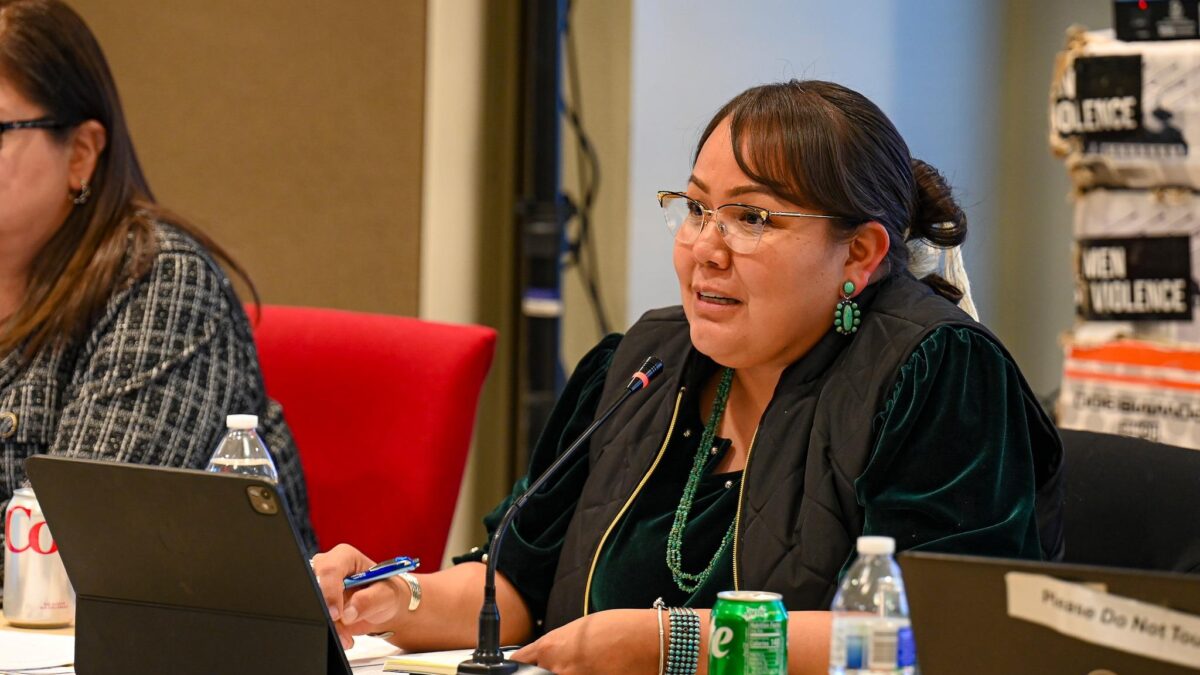 Navajo Nation Council Speaker Crystalyne Curley called for swift action from Navajo tribal leaders to address the concern over ICE raids that have impacted Navajo people living in urban areas.