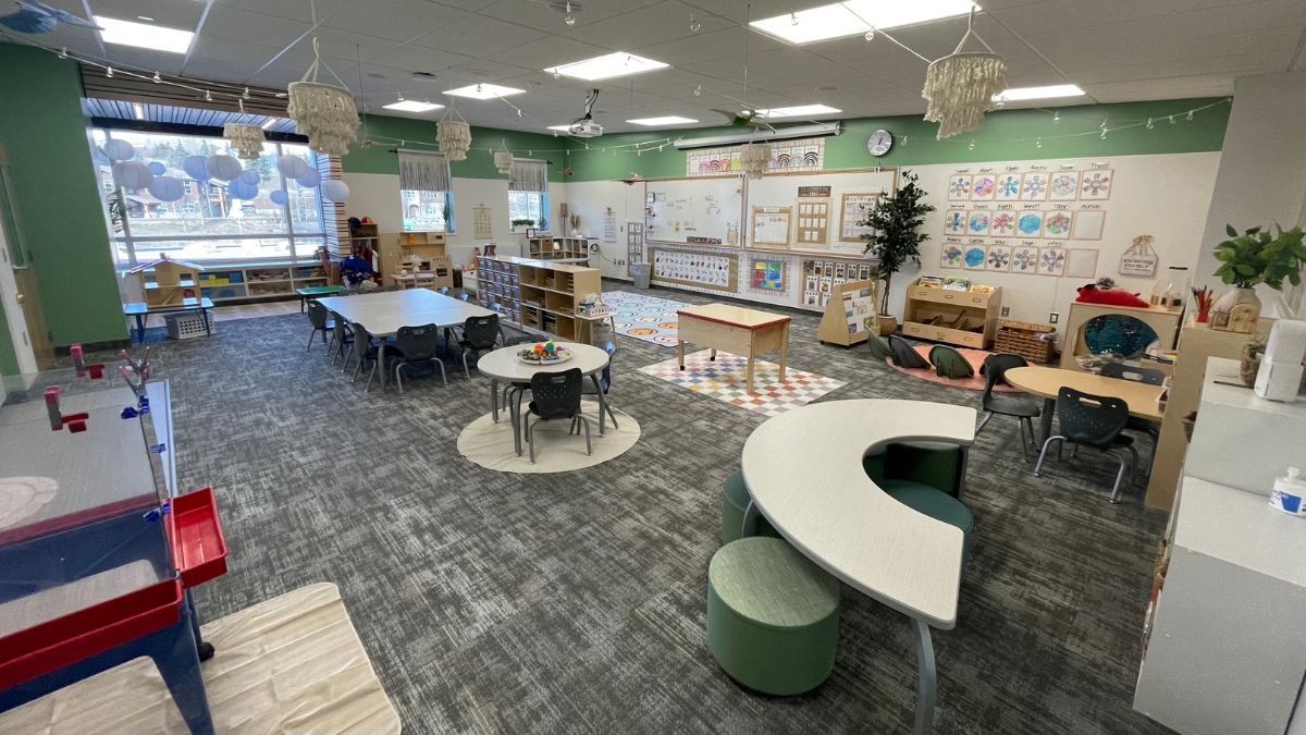 Jeremy Ranch Preschool classroom.