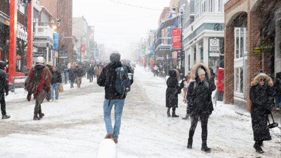 Pedestrian only Main Street was a huge collaboration between agencies to make happen at the 2025 Sundance Film Festival.