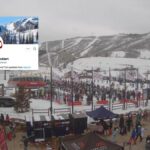 Park City Mountain base area at 11:00 a.m. on Sunday Dec. 29