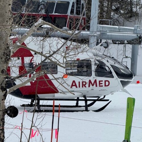 AirMed response to Dutch Draw avalanche in Park City.