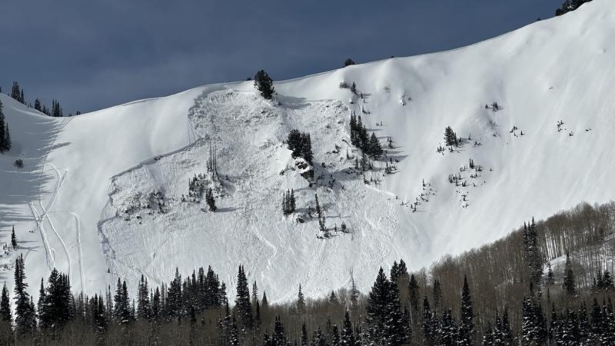 Ant Knolls Avalanche Feb. 22, 2025.