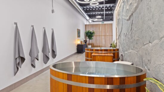 Avanto, opening Mar. 1 will be offering nordic inspired wellness services including sauna and cold plunges.