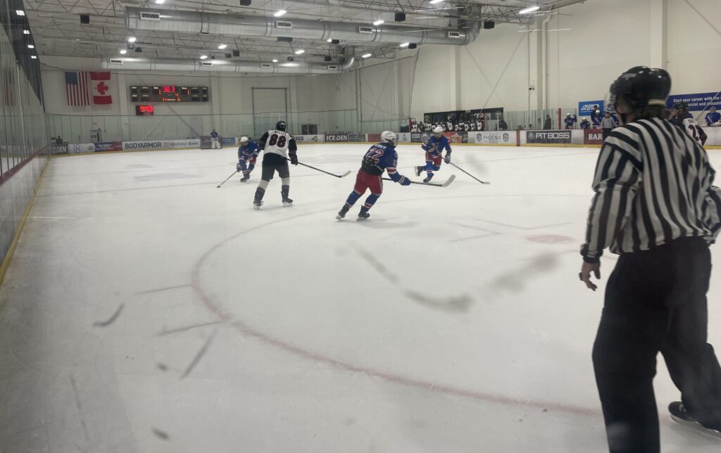 Park City Ice Miners in Arizona Tournament.